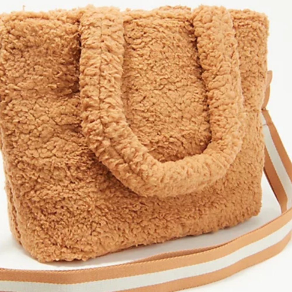 Bumble Bella by Jill Martin Sherpa Medium Tote